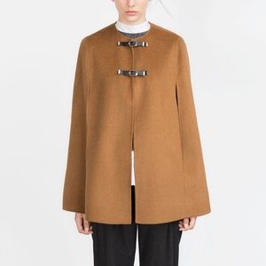 Wool cape from Zara